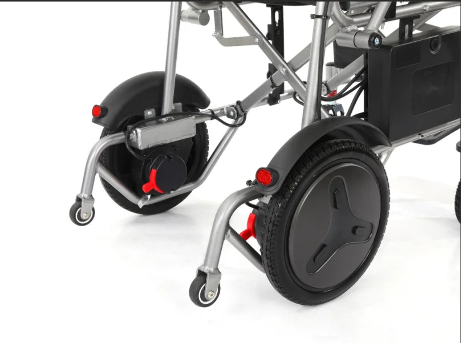 Electric wheelchair front drive automatic intelligent folding lightweight elderly disabled walking assistance Electric wheelchai
