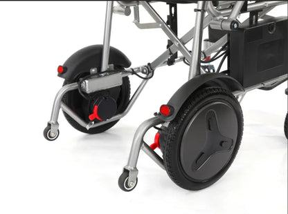Electric wheelchair front drive automatic intelligent folding lightweight elderly disabled walking assistance Electric wheelchai
