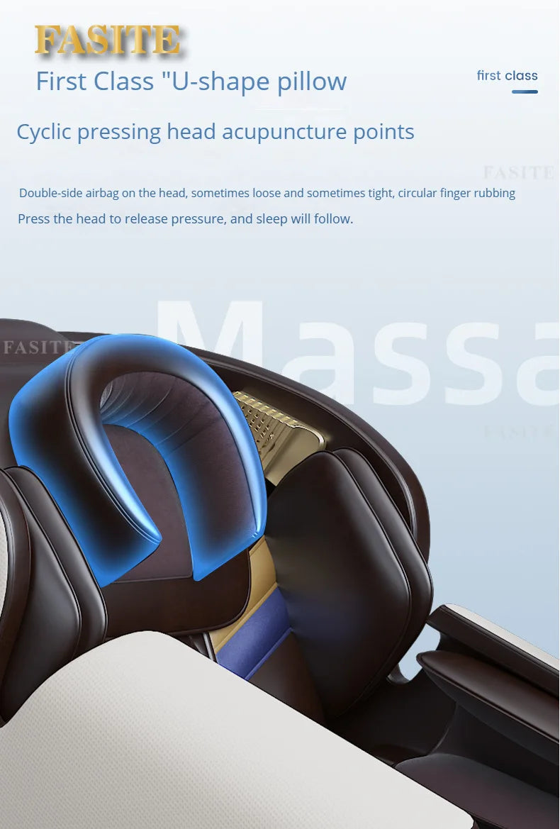 Smarter Massagesessel, Haushaltsklein, automatisch, multifunktional, Raumkapsel, Schwerelosigkeit, Sofa-Massagegerät