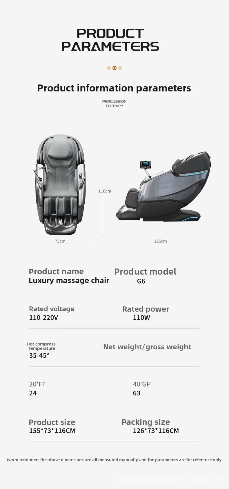 Fauteuil de massage de luxe SL avec bras robotisé, intelligence artificielle vocale automatique et fonction gravité zéro