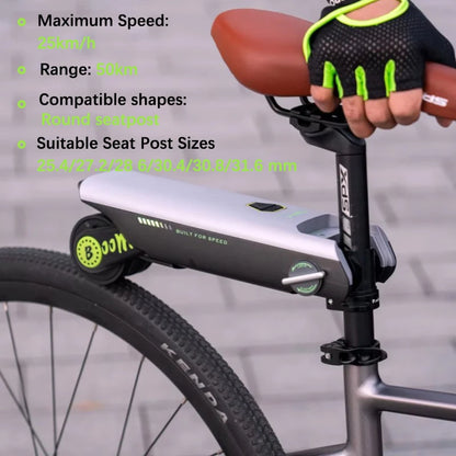 Booster électrique portable pour vélo, accessoires durables, suite VTT, 18V, 200W