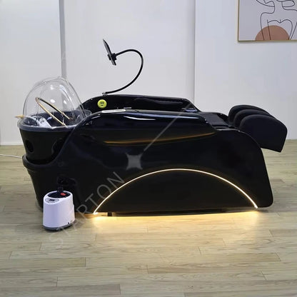 Widened Version Electric Spa Head Water Circulation Shampoo Bed Hair Washing Massage Bed for Hair Salon
