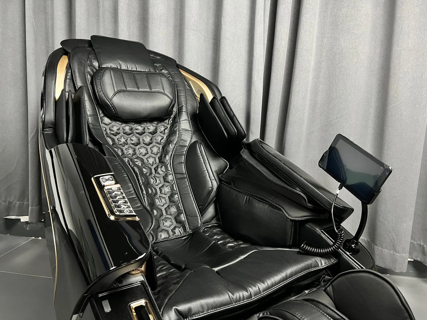 4D Zero Gravity Massage Chair with SL-Track/AirBag & 3D Body Scan - Dual Core Electric Recliner Sofa for Home Office