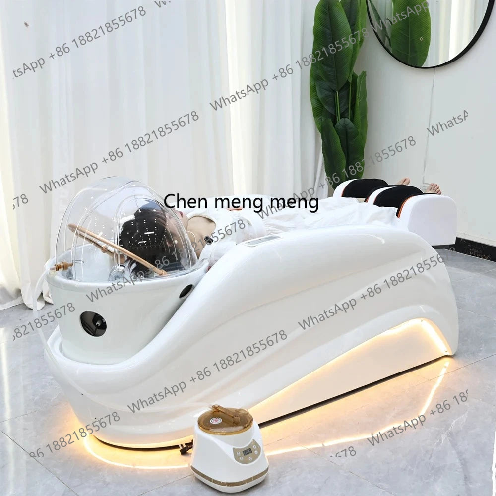 M45 Professional salon furniture hair wash facial nursing reclining head spa electric shampoo massage bed