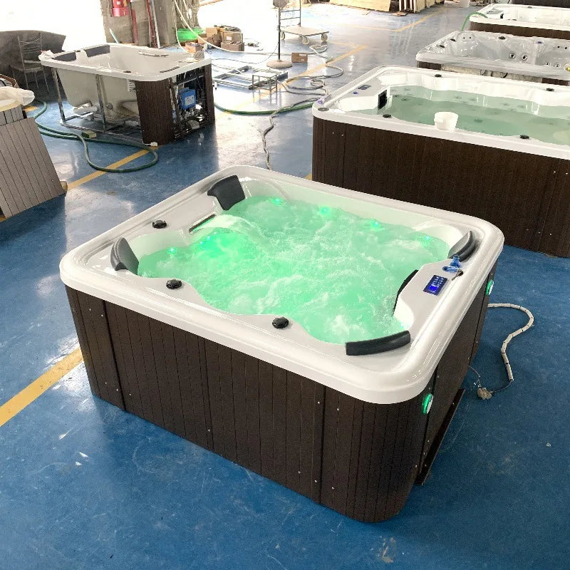 Acrylic spa bath villa swimming garden jacuzzi large pool