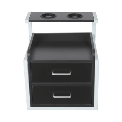 Multifunktionale Salonwagen Wandmontierter Friseurschrank Friseursalon Spezial Dauerwellen-Färbemittel-Ablageregal Möbel