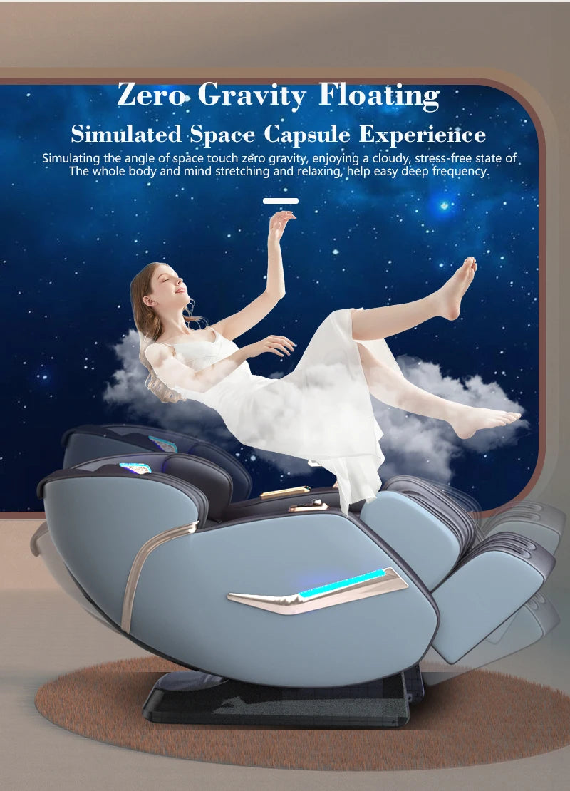 Massage Chair Full Body New Model Home Office Factory Electric Heating Kneading Luxury Zero Gravity Recliner Massage Chair