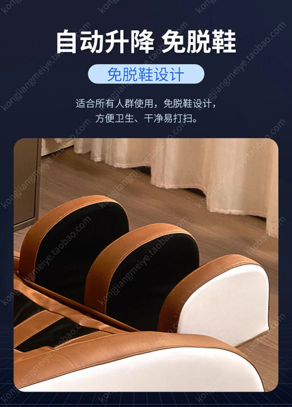 LMM Elektrisches Massage-Shampoo-Bett Schönheitssalon Spezielles Friseursalon Smart Head Therapy Wasserzirkulationsbett