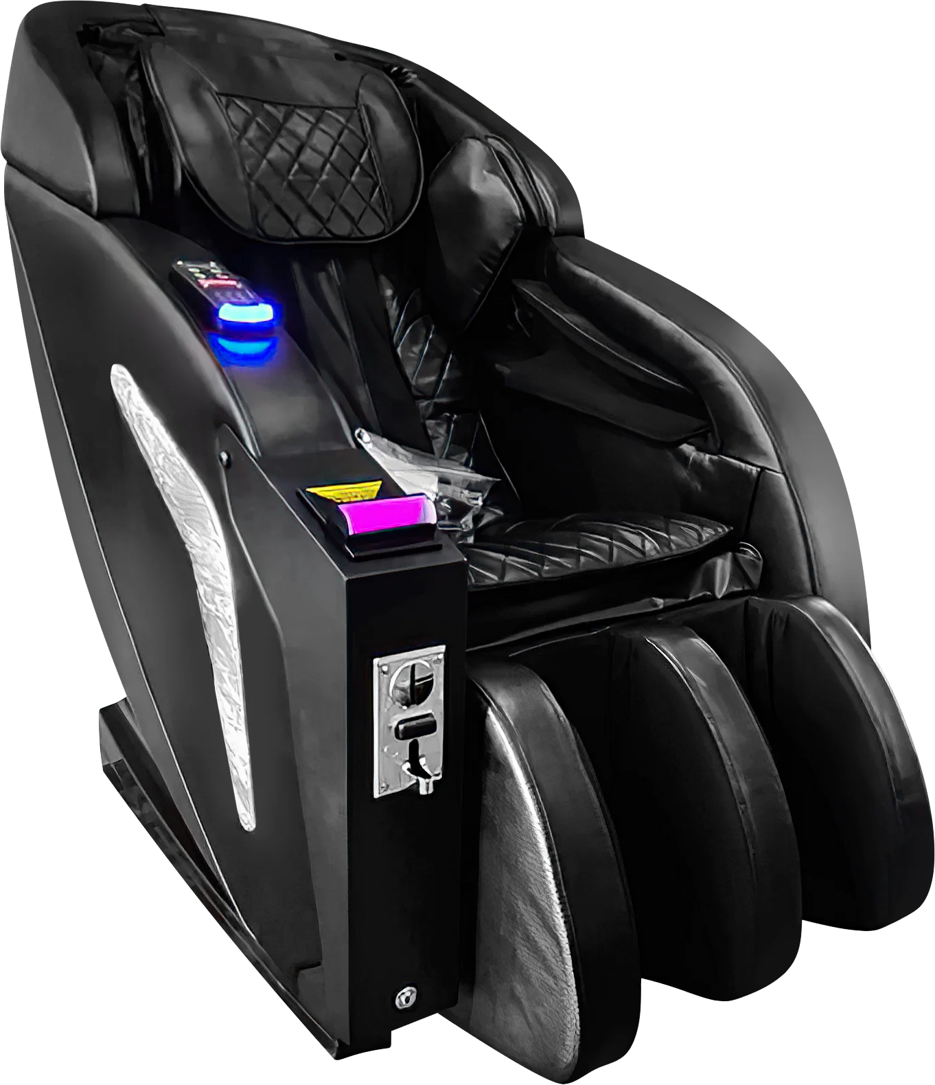 Massage ChairVIP Verkaufsautomat zu verkaufen Elektrischer Ganzkörpermassage-Sessel, betrieben mit Geldscheinen/Münzen/Dollarn, tragbar für Einkaufszentren