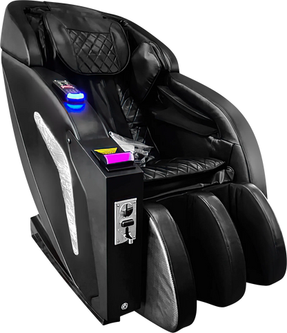 Massage ChairVIP Verkaufsautomat zu verkaufen Elektrischer Ganzkörpermassage-Sessel, betrieben mit Geldscheinen/Münzen/Dollarn, tragbar für Einkaufszentren