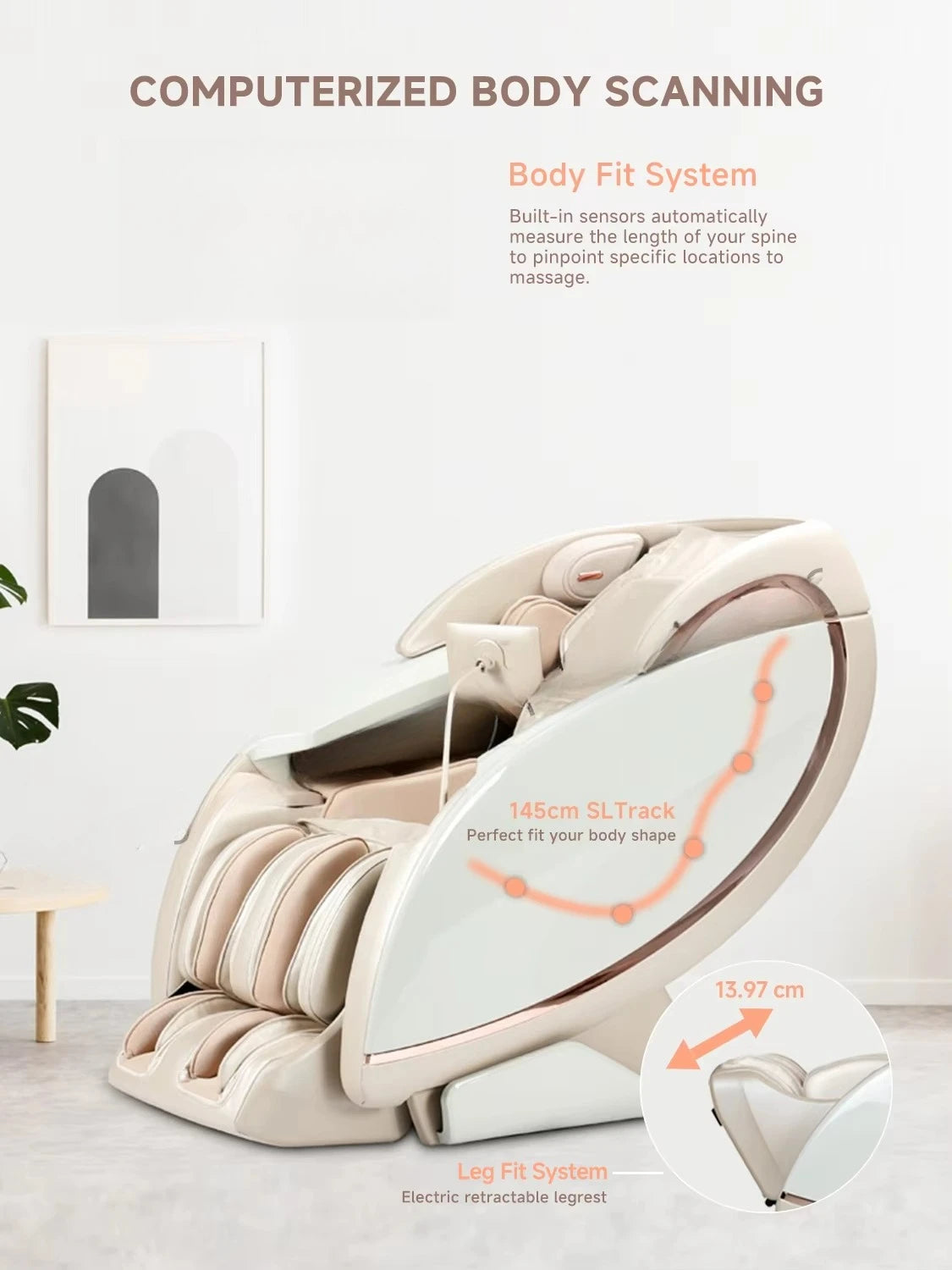 [2026]Deep 6D Ultra Comfortable & Strong Full Body Office Massage Chair Various Massage Modes Zero Gravity Function Factory Orig