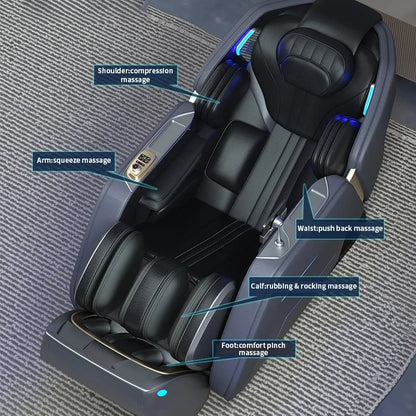 3 Jahre Garantie 4D SL Track Zero Gravity Ganzkörpermassagesessel mit Wärme und Airbag