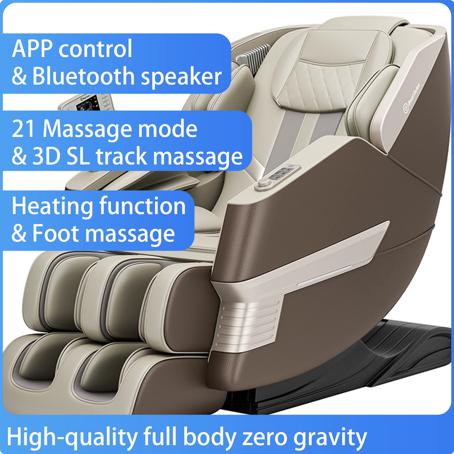 Wholesale Factory Custom Recliner Chair Massage  Luxury Massage Zero Gravity Armrest Controller  Massage Chair