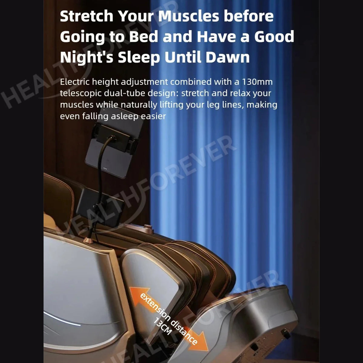 6D+6D Dual 6-Kopf-Massagesessel SL Track Wärmetherapie KI-Sprachsteuerung Thai-Stretch-Massagesessel 4D Zero Gravity Gesundheits-Scan