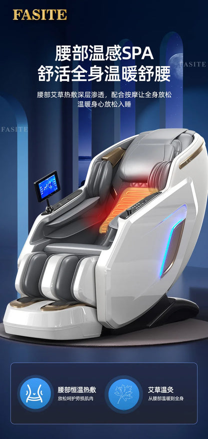 Massagesessel Home Intelligent Multifunktional Ganzkörper Automatisch Elektrisch Schwerelosigkeit Raumkapsel Führungsschiene