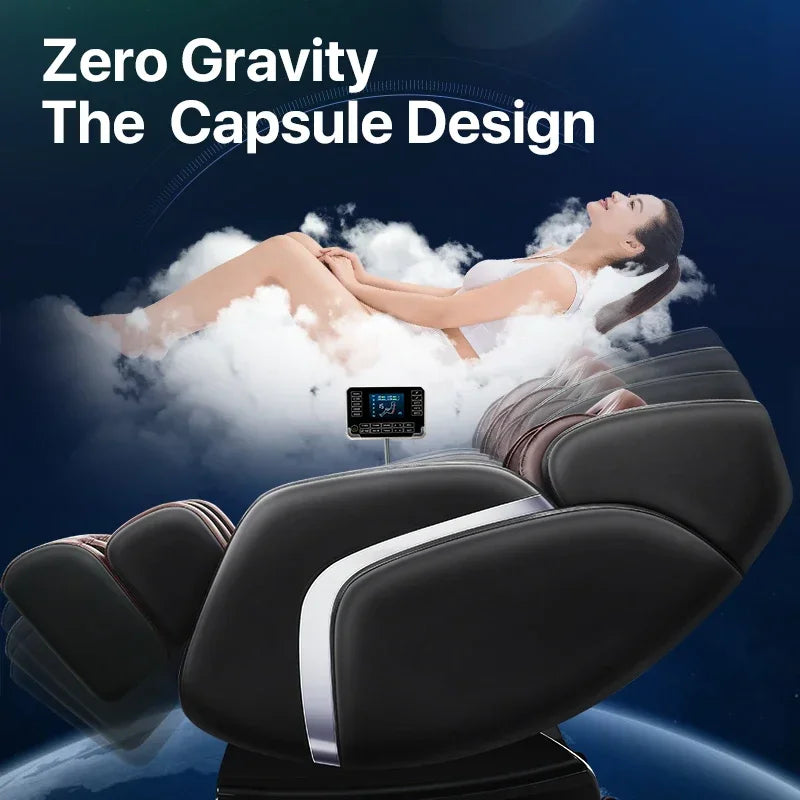 Jare B5 Großhandel OEM ODM Fabrikpreis Heißer Verkauf Luxus Leder Zero Gravity Elektrischer Ganzkörper-Massagesessel