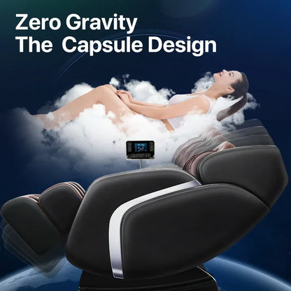 Jare B5 Großhandel OEM ODM Fabrikpreis Heißer Verkauf Luxus Leder Zero Gravity Elektrischer Ganzkörper-Massagesessel