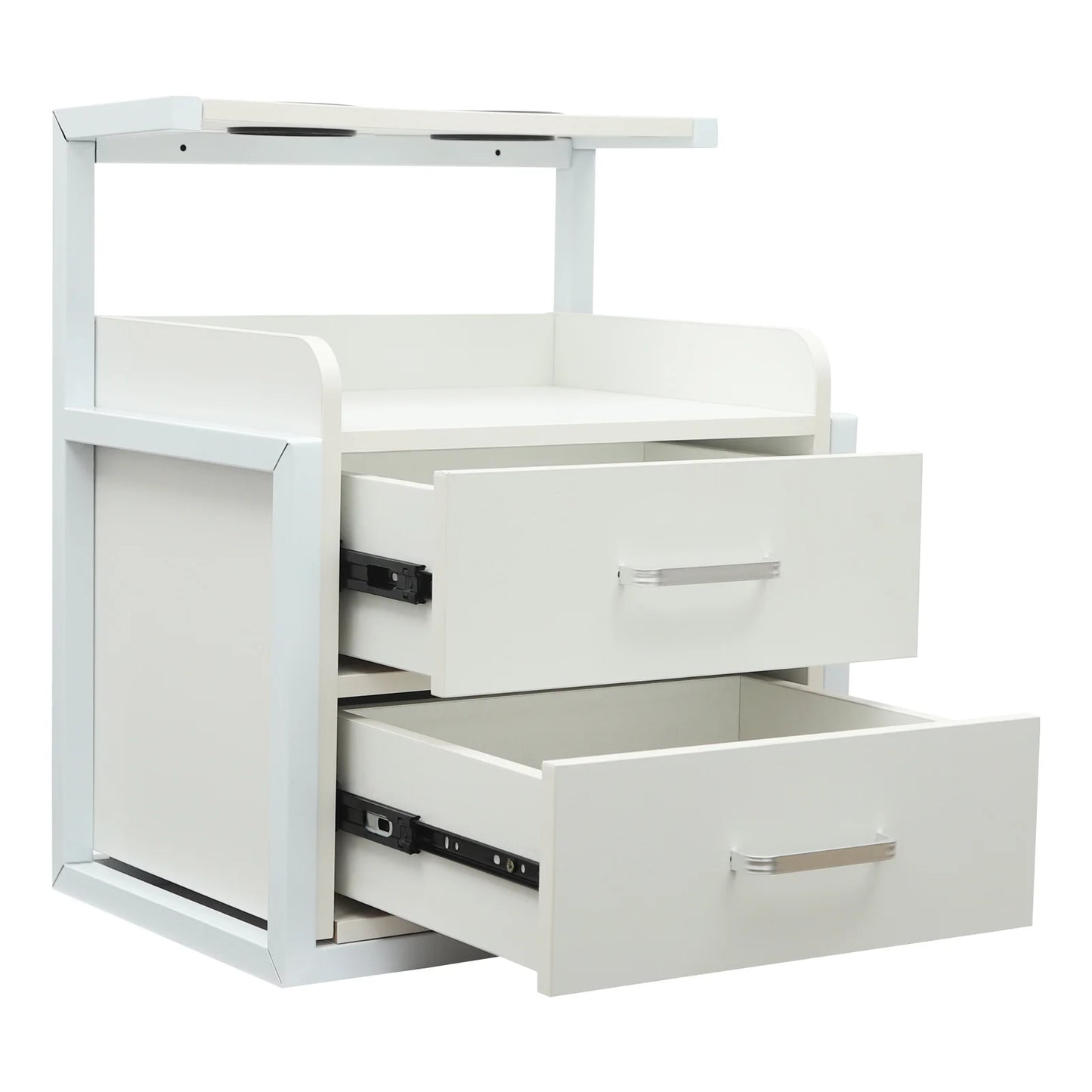 Multifunktionale Salonwagen Wandmontierter Friseurschrank Friseursalon Spezial Dauerwellen-Färbemittel-Ablageregal Möbel
