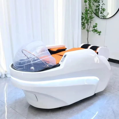 Customization Color 4D Full Body Massage Shampoo Bed Beauty Salon Hair Washing Spa Head Therapy Bed for Barbershop