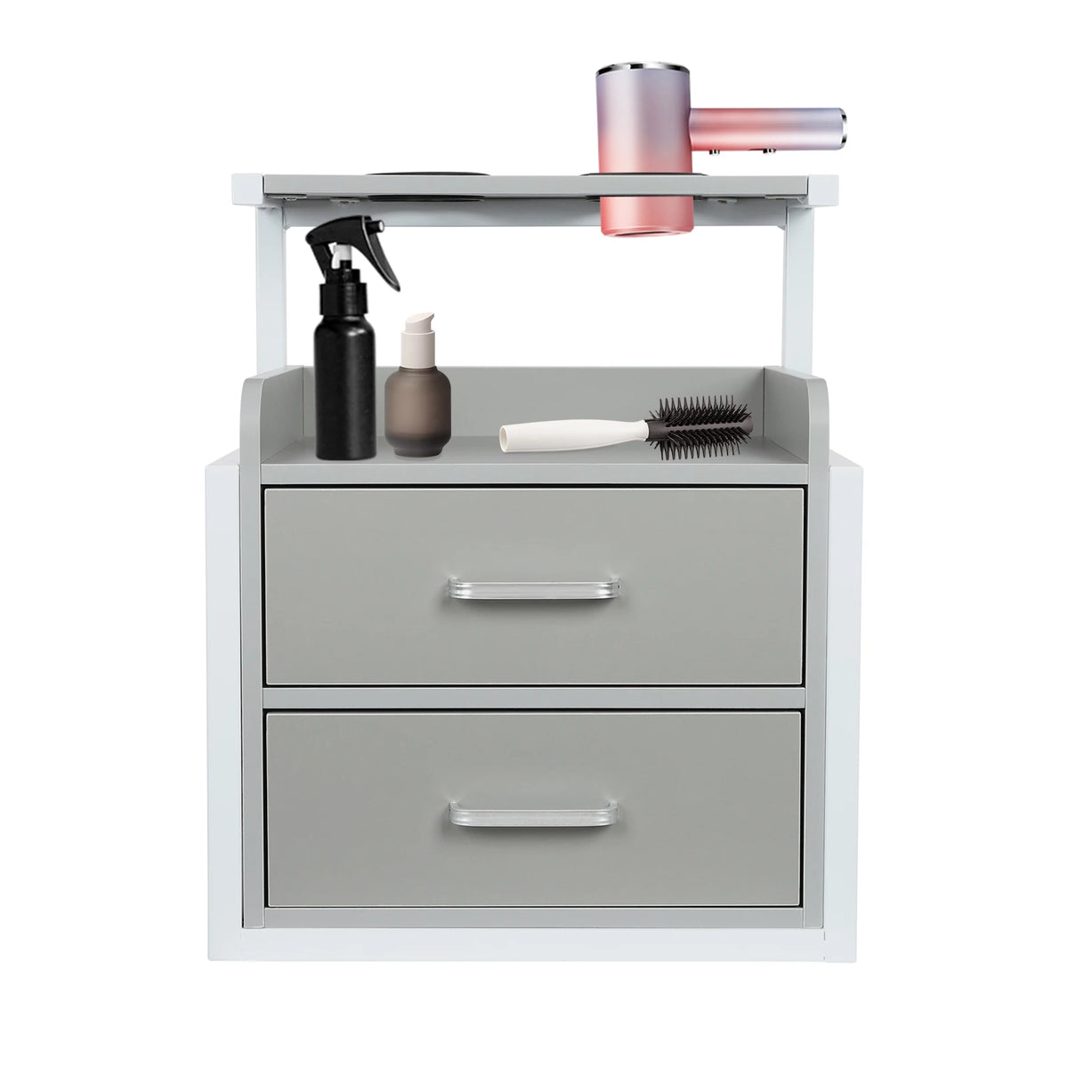 Multifunktionale Salonwagen Wandmontierter Friseurschrank Friseursalon Spezial Dauerwellen-Färbemittel-Ablageregal Möbel