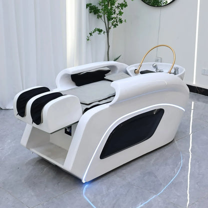 Premium automatisches Massage-Haarwaschbett | Markensalon-Shop Massagetisch | Kommerzielle Saloneinrichtung