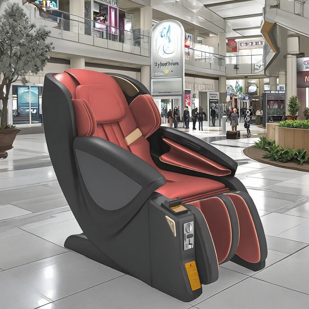 Massage Chair GUOHENG Business Coin Bill Operation 3D Zero Gravity Verkaufs-Massagesessel Zahlungssystem Geldkassette Kommerziell Mass