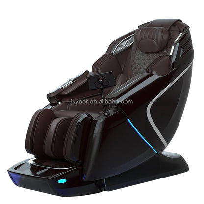 OEM Ganzkörper-4D-SL-Track-Massagesessel mit Schwerelosigkeitsfunktion, 13 Programmen, Heizung und kabellosem Laden