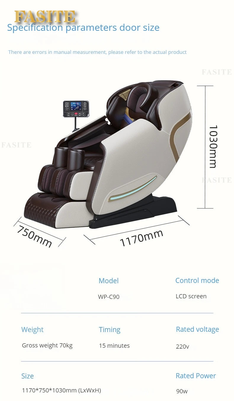 Smarter Massagesessel, Haushaltsklein, automatisch, multifunktional, Raumkapsel, Schwerelosigkeit, Sofa-Massagegerät