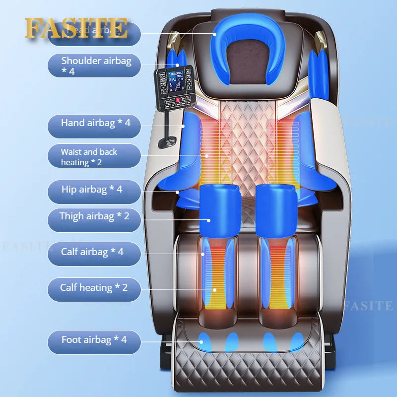 Smarter Massagesessel, Haushaltsklein, automatisch, multifunktional, Raumkapsel, Schwerelosigkeit, Sofa-Massagegerät