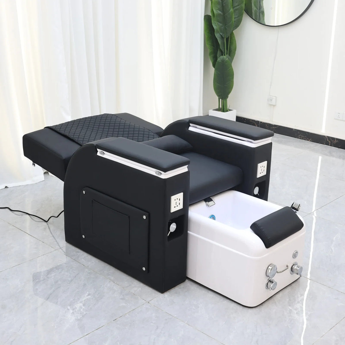 Foot SPA Massage Foot Chair, Nail Sofa, Back Automatic Massage Chair, Foot Massage & Nail Technicians Use Commercial Furniture