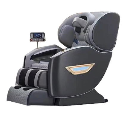 Luxus-Elektro-Freizeit-Massagesessel Zero Gravity Intelligent Ganzkörper-Multifunktions-Bluetooth-Musik-U-förmiges Kissen+Kurzbefehl