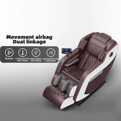 Das perfekte Geschenk für Entspannung & Gesundheit! Zero-Gravity-Massagesessel mit Hüftheizung, Fußmassage und vollständiger Airbag-Abdeckung