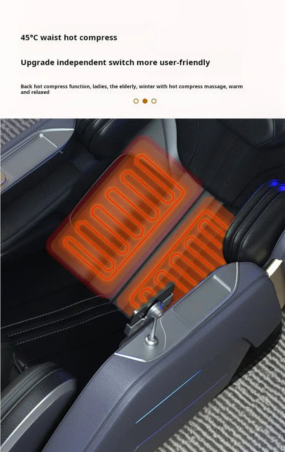 OEM Modern Shiatsu Massager Blood Circulation SL Track Full Body Luxury 4d Ai Zero Gravity Massage Chair