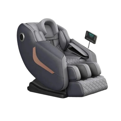 Luxury Portable Massage Chair, Zero Gravity Full Body with Foot Rollers & Music | Electric Relaxation & Entertainment System