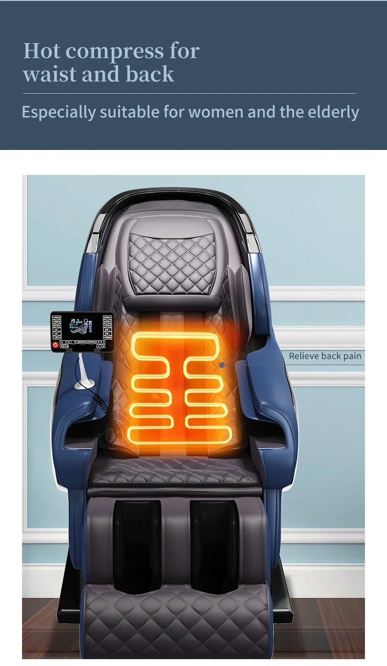3D Manipulator Smart Screen Touch Sl Track Full Body Massage Zero Gravity Electric Recliner Massage Chair