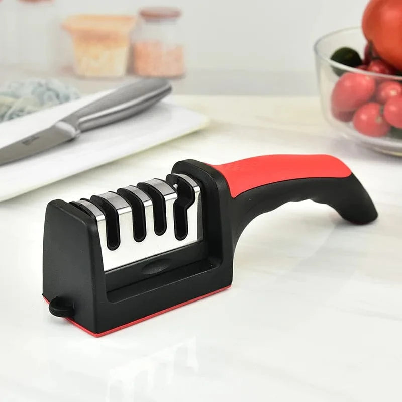Household Multi-Functional Hand-Held Sharpener