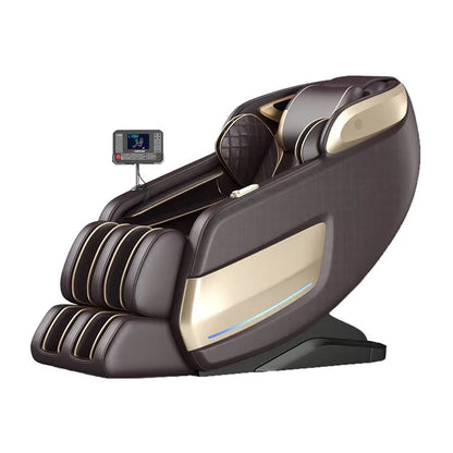 Elektrisches Sofa Luxus Shiatsu Kneten Heiztherapie Luftdruck Massage Sessel 4D Massagesessel mit Touchscreen