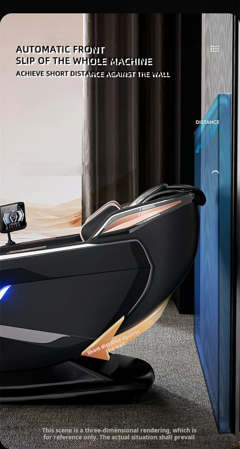 4D SL-Track Zero Gravity Full Body Air Massage Chair Luxury Electric Massager Sofa with 3 Year Warranty for Home
