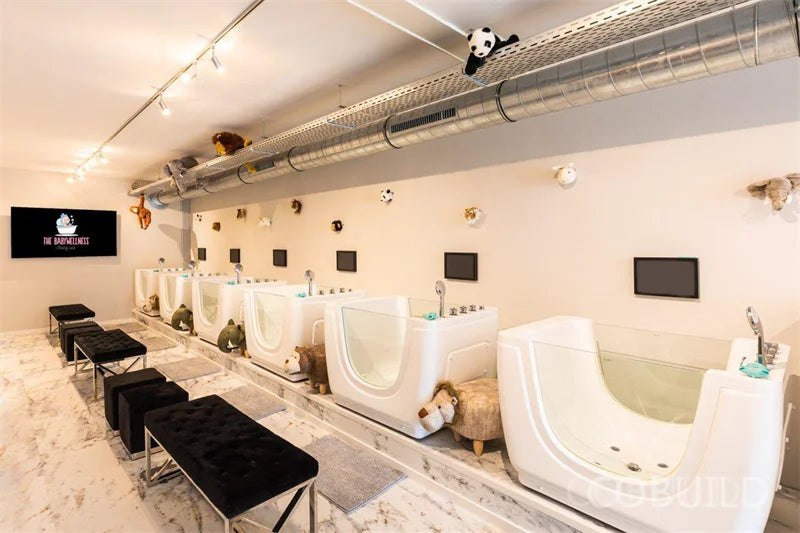 Bestseller Baby-Spa mit Brausekopf Neugeborenen-Badewanne