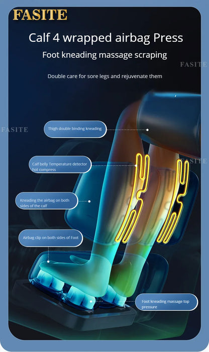 Smarter Massagesessel, Haushaltsklein, automatisch, multifunktional, Raumkapsel, Schwerelosigkeit, Sofa-Massagegerät