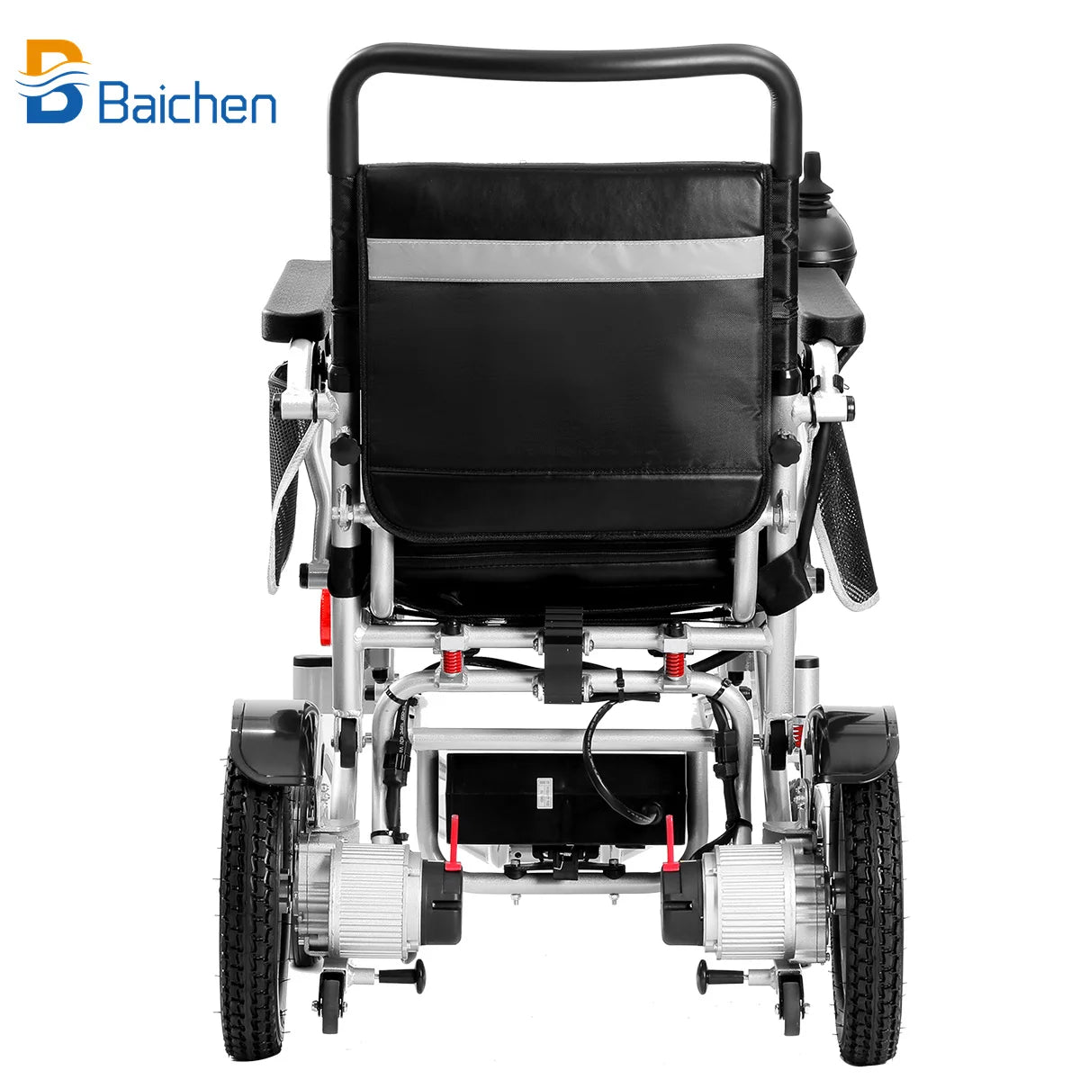 600W Double Motor Folding Wheelchair 13Ah Lithium Battery Wheelchair Electric