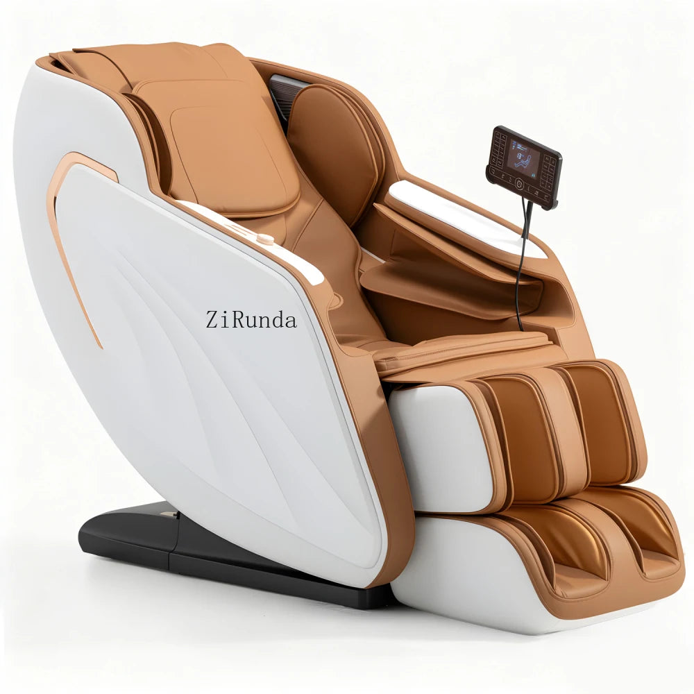 Ganzkörpermassagesessel Zero Gravity Fußrollen Rückenheizung LCD-Touchscreen SL-Track