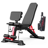 Adjustable Weight Bench Utility weightBenches for Exercise Free Installation Design for Portable Fitness Strength Training Equi