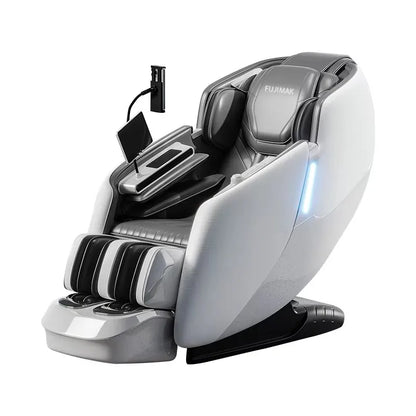 Luxury 4D SL Track 3D Zero Gravity Massage Chair Modern High End Electric Dual Core Zero Gravity Full Body  Massage Chair