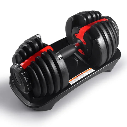 Verstellbarer 10–50 kg Hantelsatz mit mehreren Gewichtsoptionen, rutschfester Nylon-Griff, individuelles Logo, Langhantel-Krafttraining, 24 kg Hantel