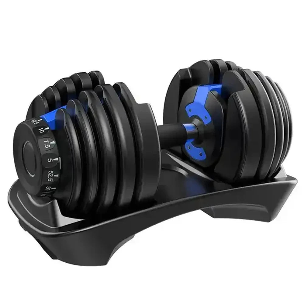 Home Gym Commercial Weightlifting Exercise Equipment Customizable Commercial Rack 24kg 40kg Adjustable Dumbbells Set