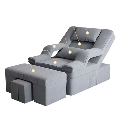 Foot massage sofa, electric massage bed, manicure and eyelash sofa, recliner to wash feet, pedicure ears and baths