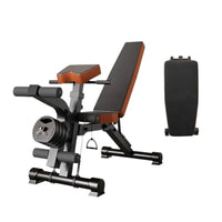 Verstellbare Hantelbank, klappbar, für Home-Gym-Training, flach, schräg, negativ, Bauchmuskeln, für Ganzkörpertraining