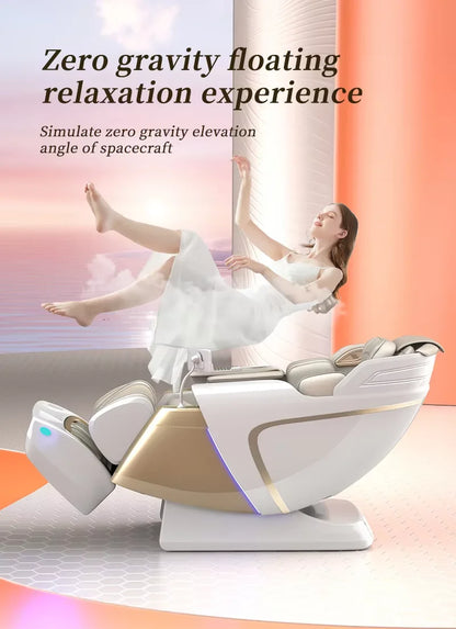 OEM Modern Shiatsu Massager Blood Circulation SL Track Full Body Luxury 4d Ai Zero Gravity Massage Chair
