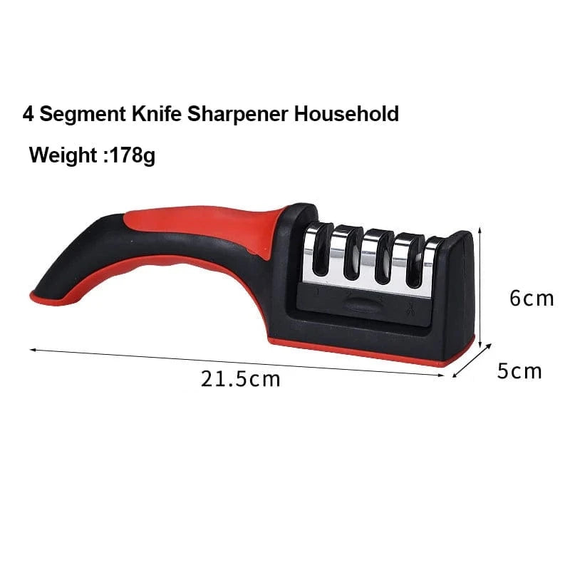 Household Multi-Functional Hand-Held Sharpener